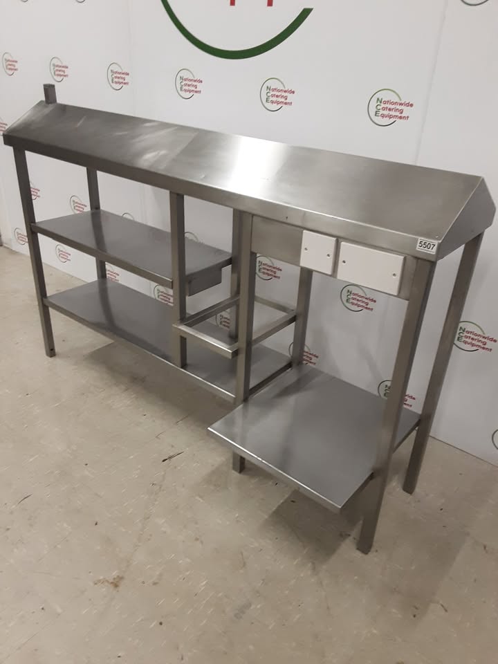 Stainless Steel Three Tier Heated Gantry, 160cm, 13amp (NCE5507)