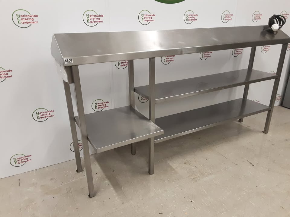 Stainless Steel Three Tier Heated Gantry (Top Tier Heated), 186cm, 13amp (NCE5506)
