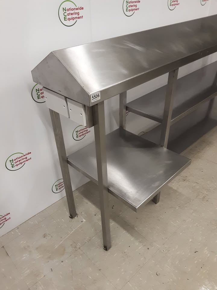 Stainless Steel Three Tier Heated Gantry (Top Tier Heated), 186cm, 13amp (NCE5506)