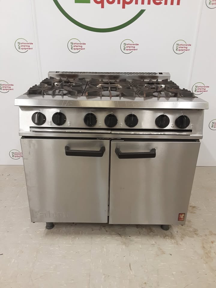 Falcon Six Burner Stove & Oven, Natural Gas, Model-G2102  (NCE5592)