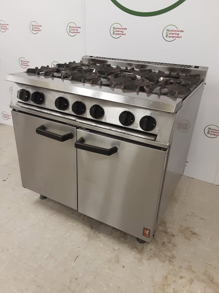 Falcon Six Burner Stove & Oven, Natural Gas, Model-G2102  (NCE5592)