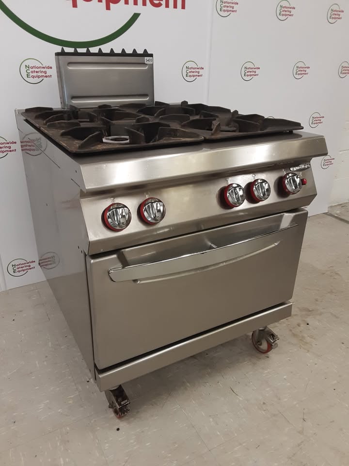 Angelo Po Four Burner Stove and Oven, Natural Gas (NCE5405)