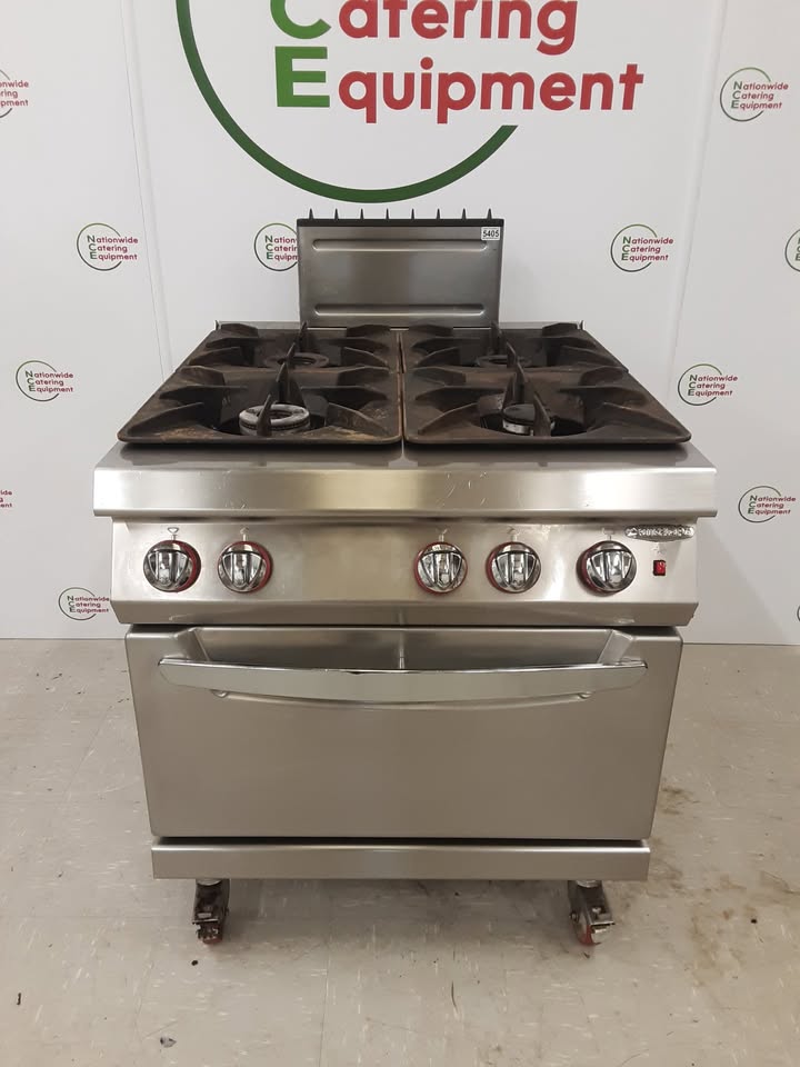 Angelo Po Four Burner Stove and Oven, Natural Gas (NCE5405)