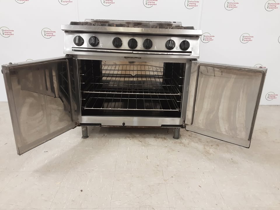 Falcon Six Burner Stove & Oven, Natural Gas, Model-G2102  (NCE5592)