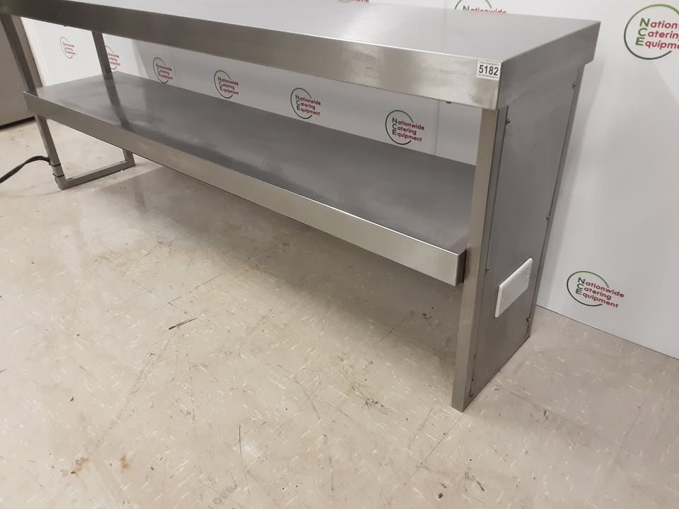 Stainless Steel Two Tier Heated Gantry, 200cm, 2x13amp (NCE5182)