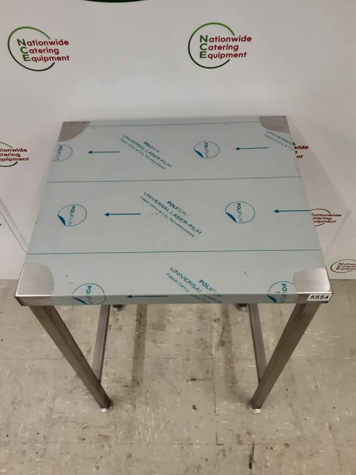 New/Un-Used Stainless Steel Table 58x52cm (NCE5554)