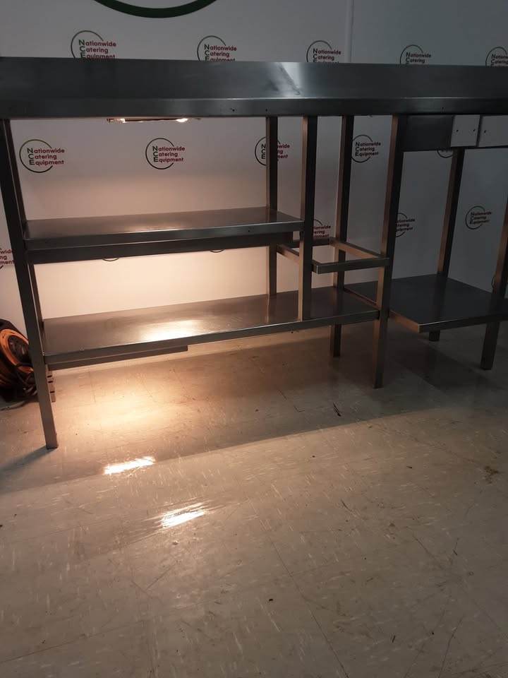 Stainless Steel Three Tier Heated Gantry, 160cm, 13amp (NCE5507)