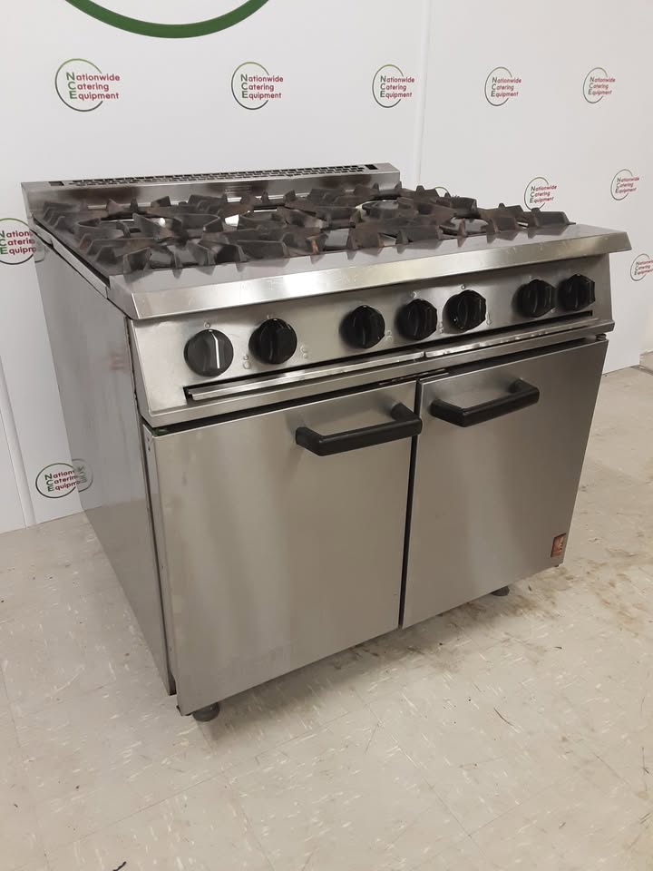 Falcon Six Burner Stove & Oven, Natural Gas, Model-G2102  (NCE5592)