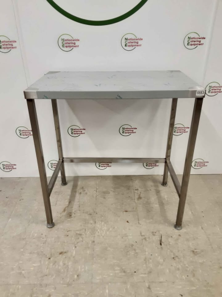 New/Un-Used Stainless Steel Table 88x53cm (NCE5553)