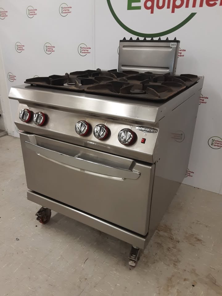 Angelo Po Four Burner Stove and Oven, Natural Gas (NCE5405)