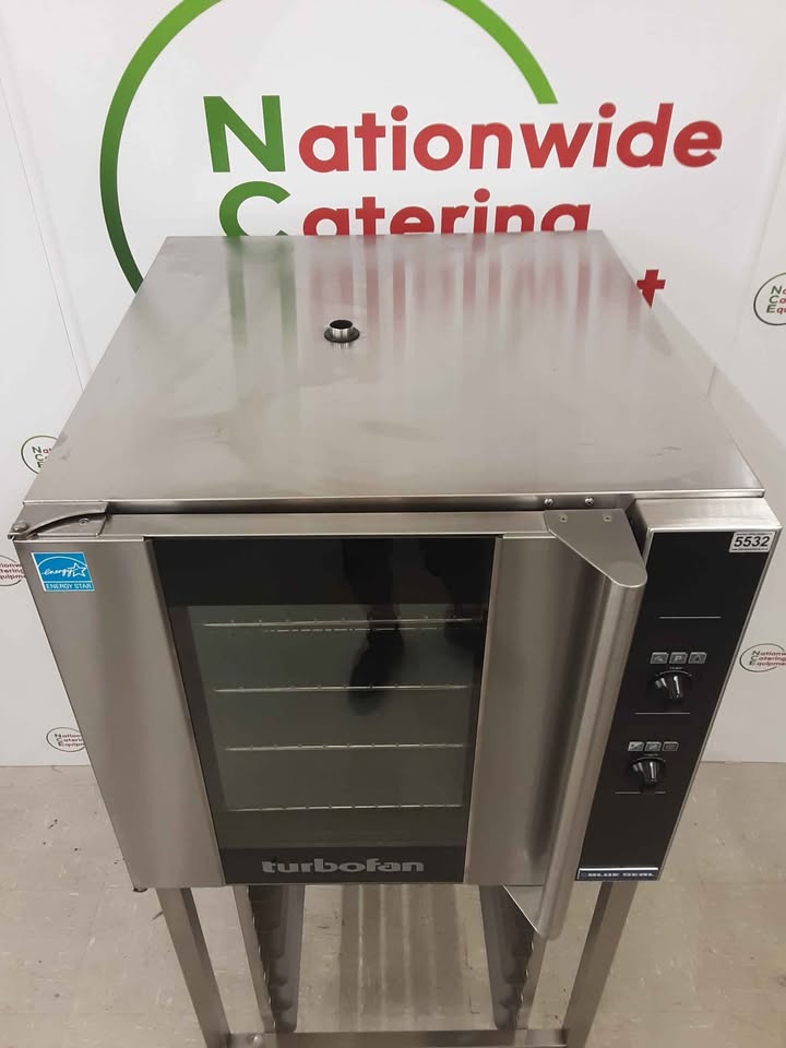 Blueseal Turbofan Electric Convection Oven On Stand / Trolley, Model- E32D4 (NCE5532)