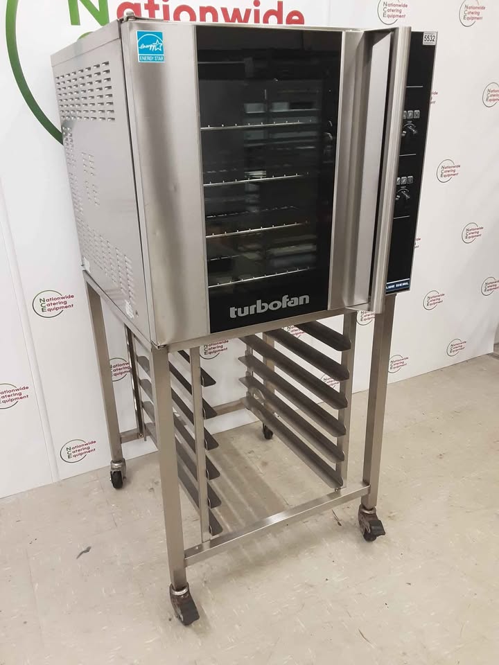 Blueseal Turbofan Electric Convection Oven On Stand / Trolley, Model- E32D4 (NCE5532)