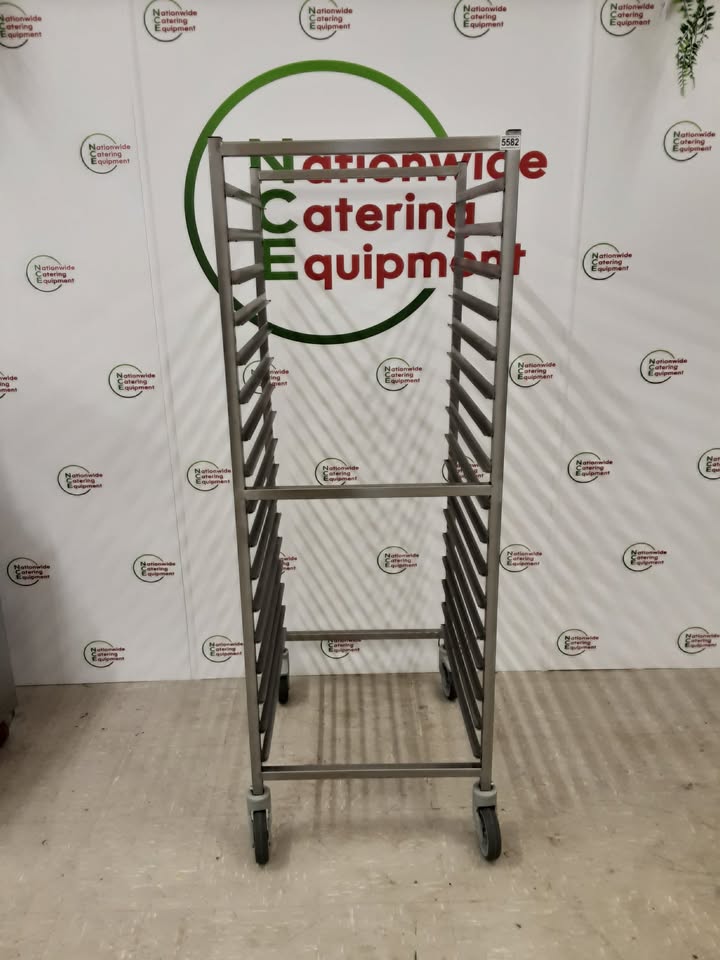 Stainless Steel Double Width Storage/Cooling Trolley (NCE5582)
