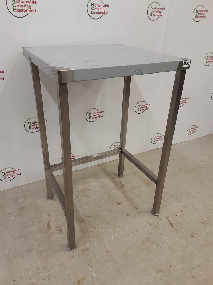 New/Un-Used Stainless Steel Table 57x58cm (NCE5555)