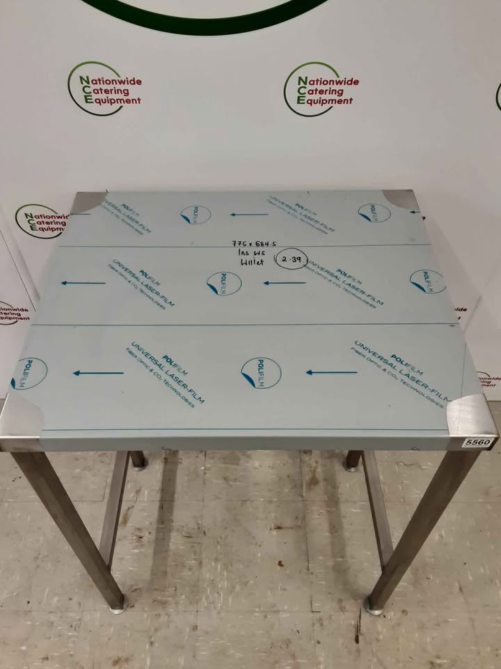 New/Un-Used Stainless Steel Table 70x59cm (NCE5560)