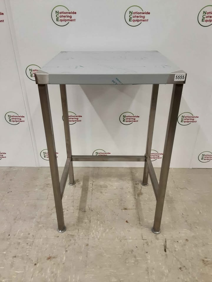 New/Un-Used Stainless Steel Table 57x58cm (NCE5555)