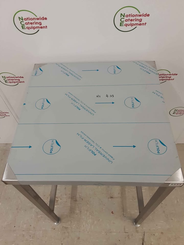 New/Un-Used Stainless Steel Table 57x58cm (NCE5555)