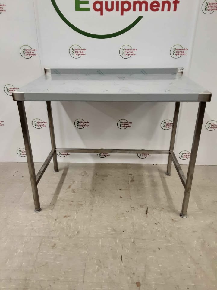 New/Un-Used Stainless Steel Table 114x70cm (NCE5549)