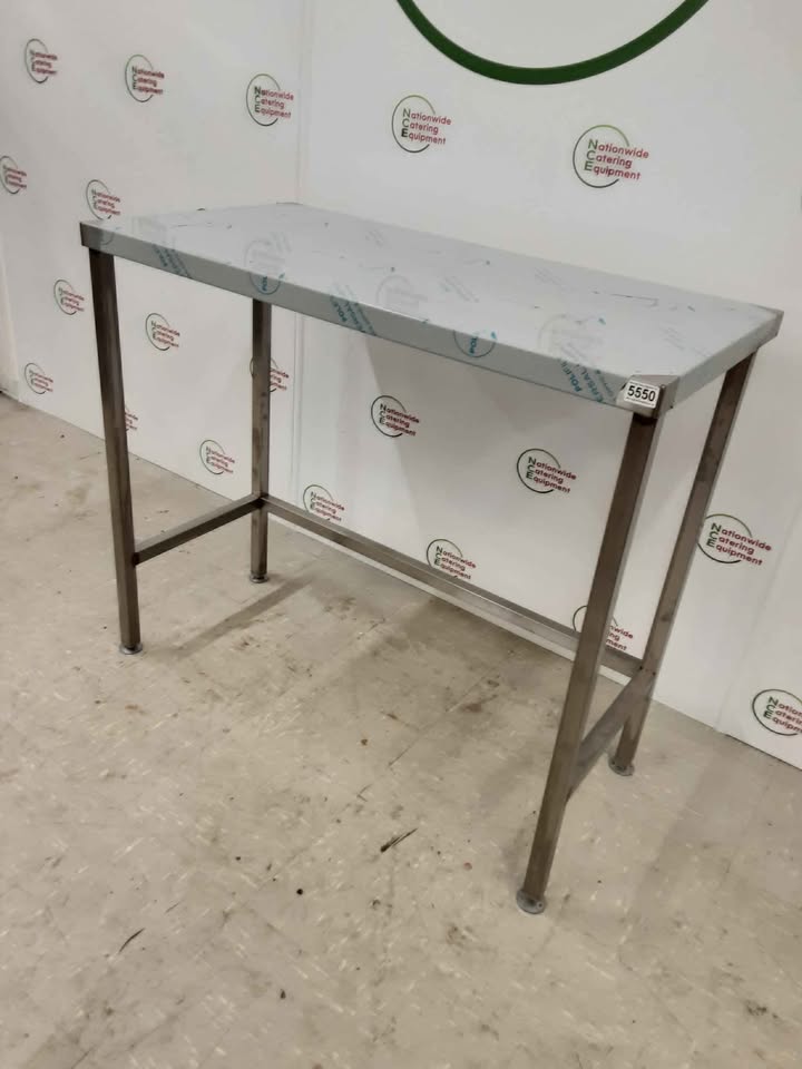 New/Un-Used Stainless Steel Table 103x55cm (NCE5550)