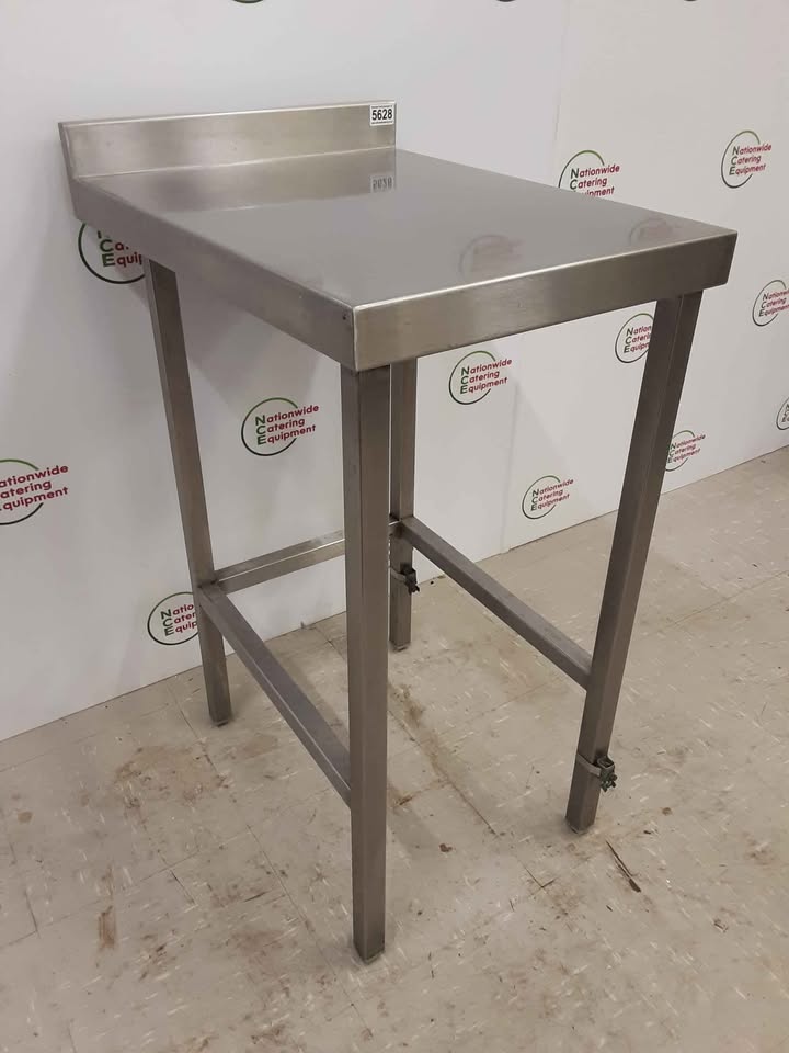 Stainless Steel Filler Table- Angled, See Description  (NCE5628)