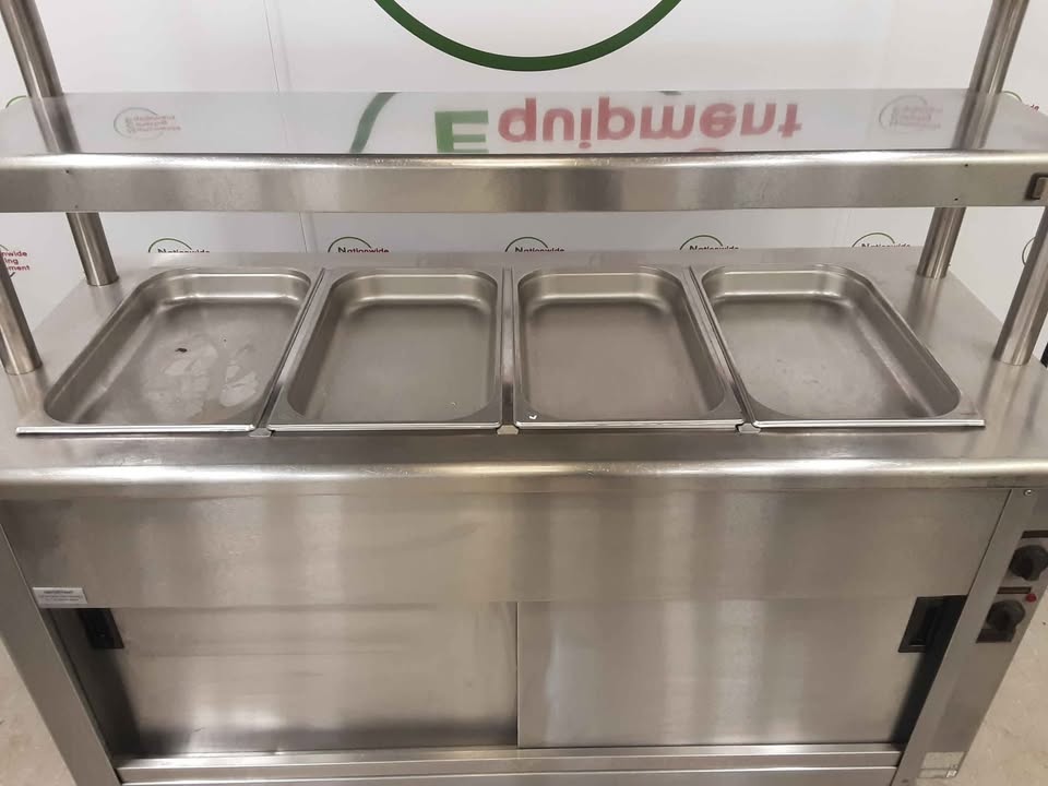 Victor Mobile Hotcupboard With Wet Bain Marie And Two Tier Heated Gantry (NCE5617)
