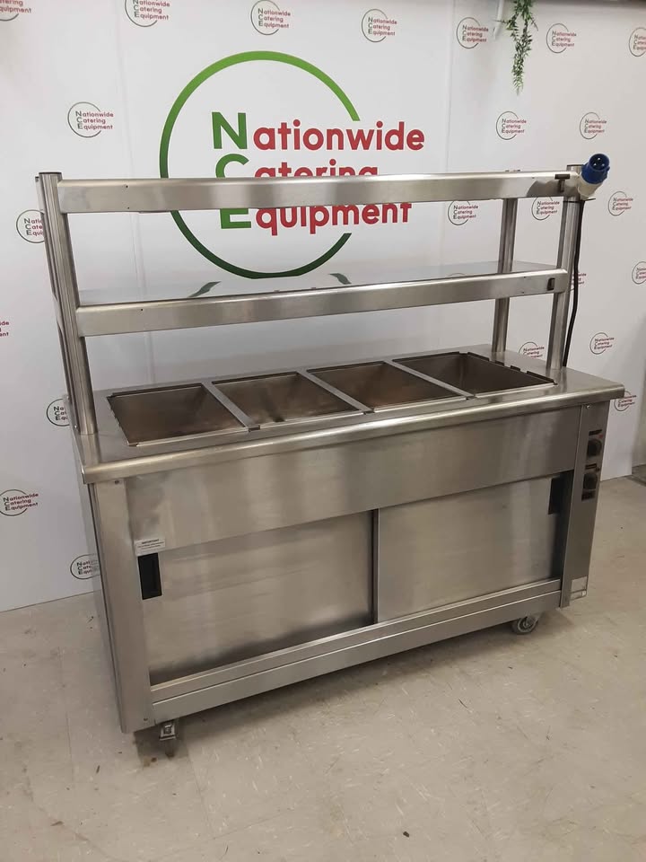 Victor Mobile Hotcupboard With Wet Bain Marie And Two Tier Heated Gantry (NCE5617)
