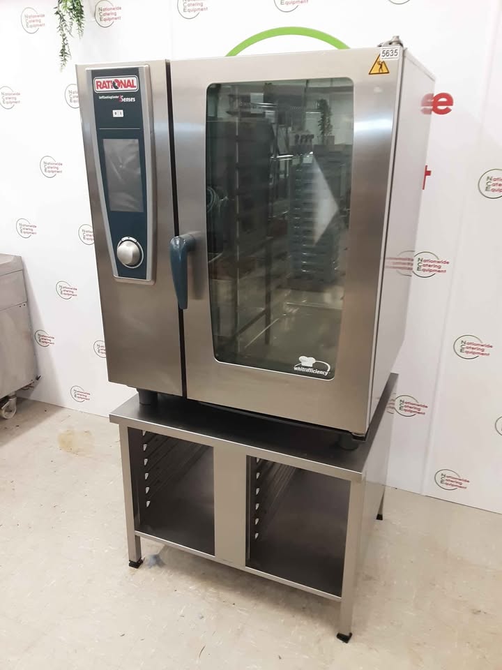 Rational 10 Grid Electric SCC WE Five Senses Combi Oven On Stand (NCE5635)