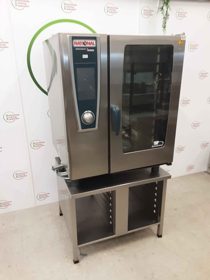 Rational 10 Grid Electric SCC WE Five Senses Combi Oven On Stand (NCE5635)