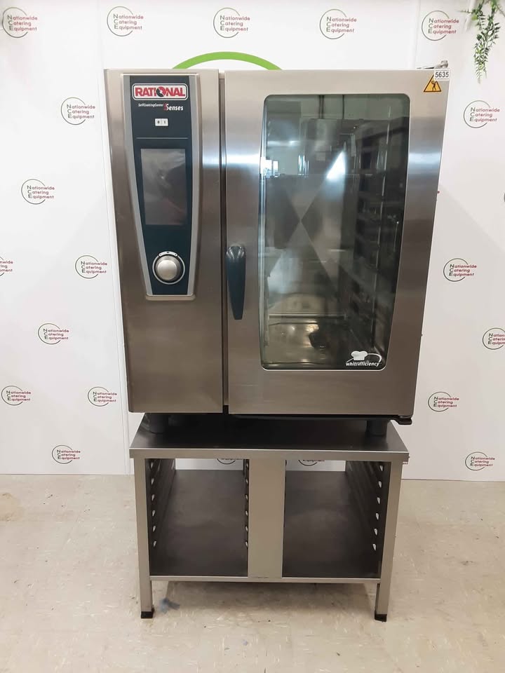 Rational 10 Grid Electric SCC WE Five Senses Combi Oven On Stand (NCE5635)