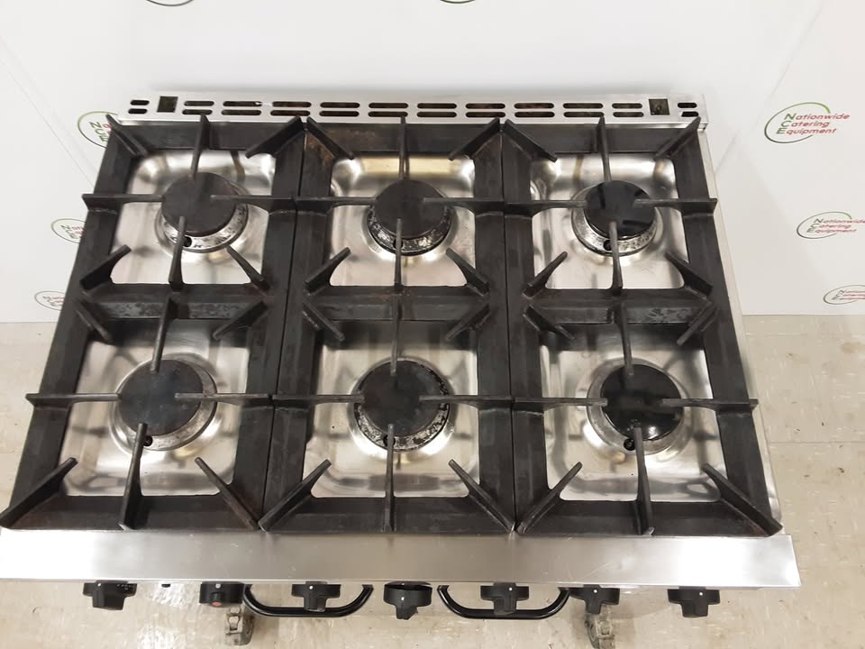 Buffalo Six Burner Stove & Oven- Natural Gas. Model- CE371-N (NCE5621)