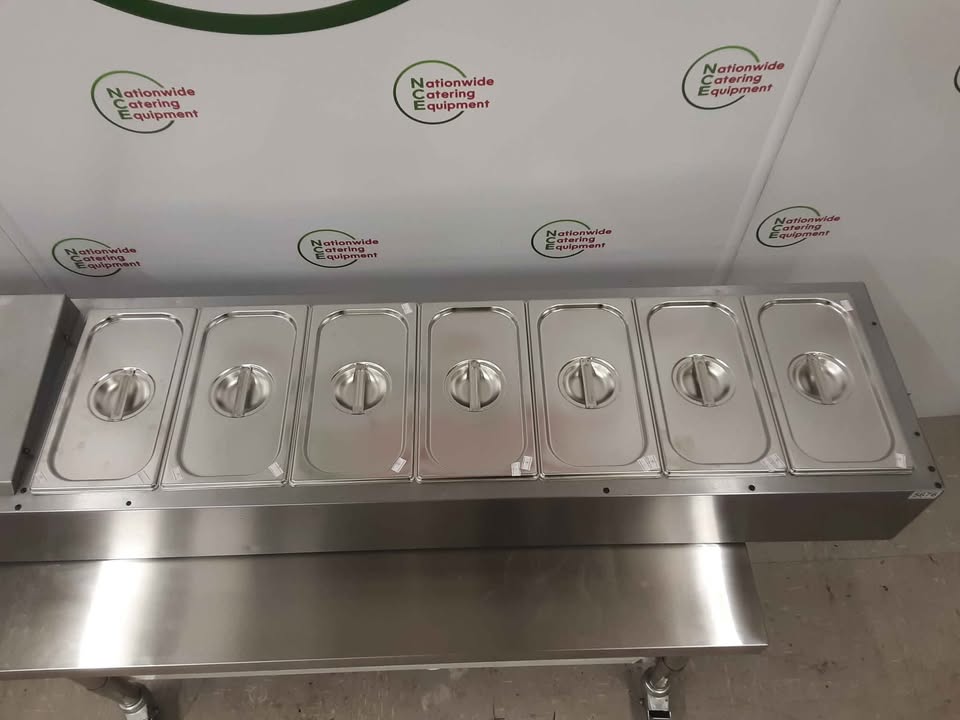 Lincat Tabletop Toppings Fridge, 158cm, Model- FDB (NCE5676)