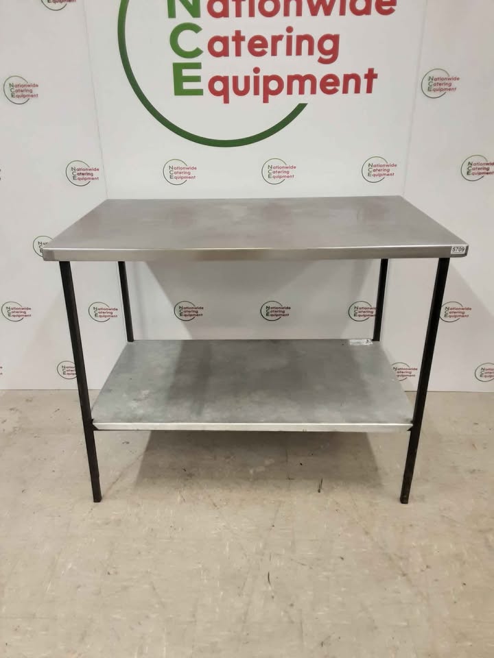 Clearance Stainless Steel Table 122x76cm (NCE5709)