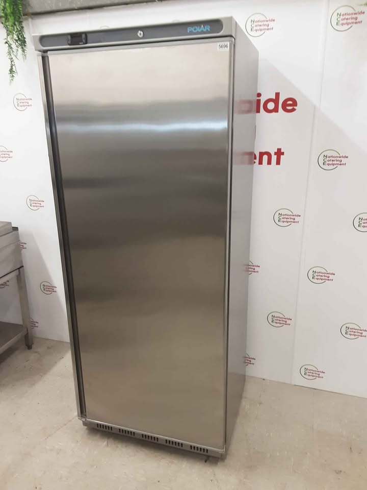 Polar 600L Stainless Steel Single Upright Fridge, Model- CD084 (NCE5696)
