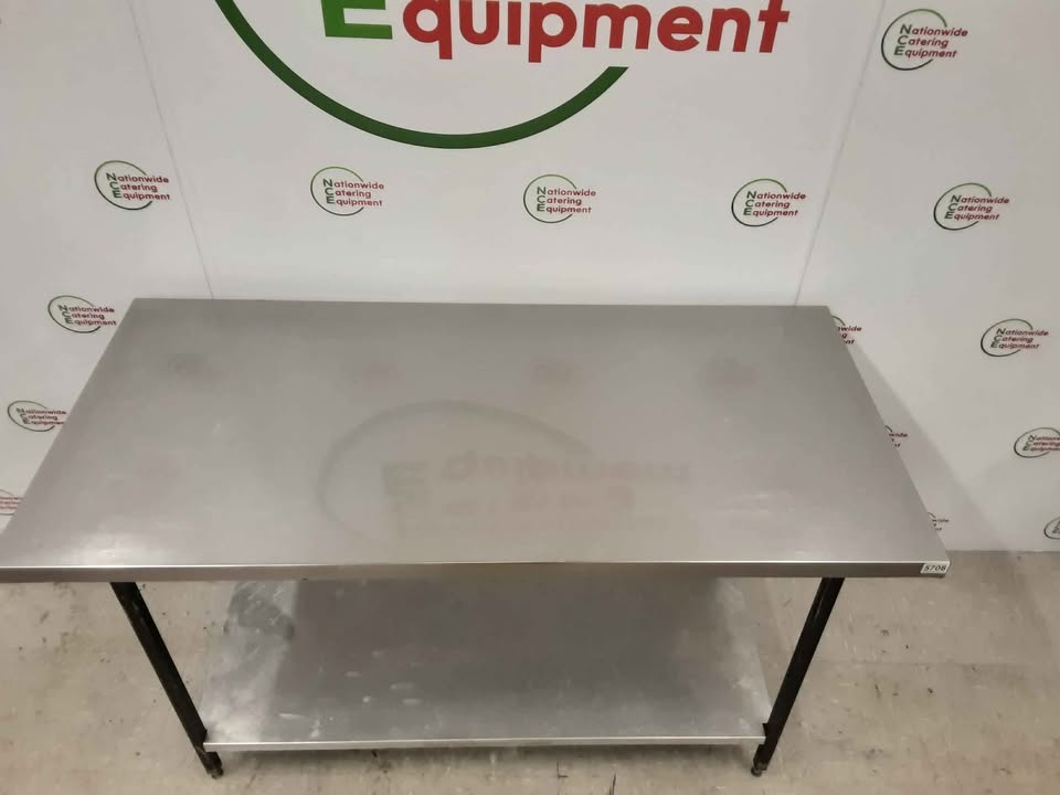 Clearance Stainless Steel Table 145x69cm (NCE5708)