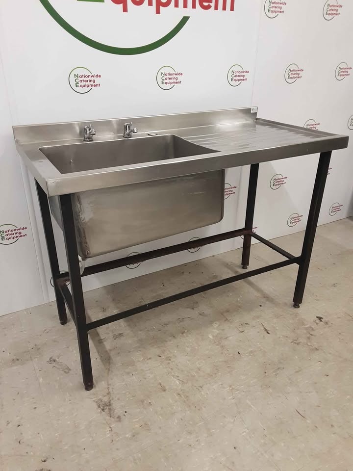 Clearance Stainless Steel Single Sink, 120x60cm (NCE5715)