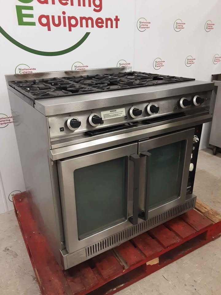 Falcon Dominator Six Burner Stove & Convection Oven,Natural Gas,Model-G1102 (NCE5717)