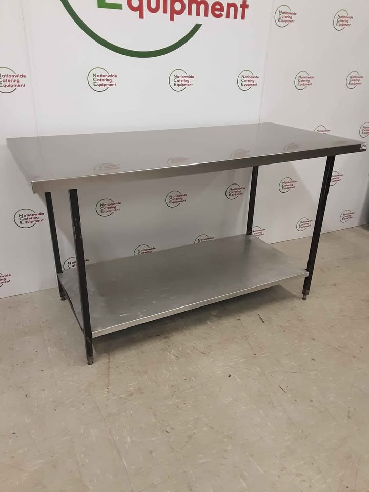 Clearance Stainless Steel Table 145x69cm (NCE5708)