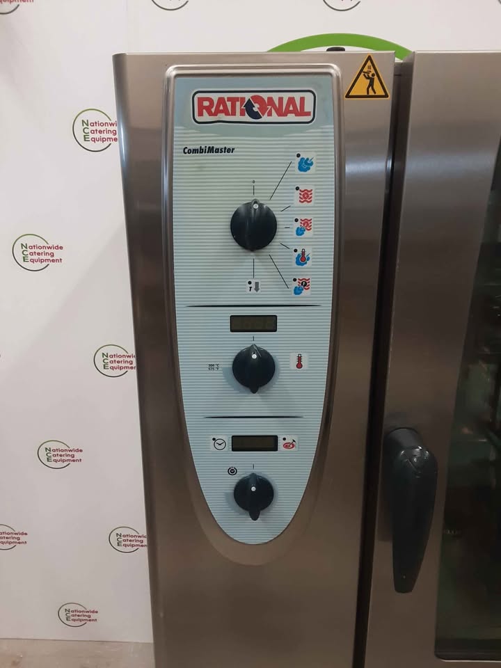 Rational Combimaster Ten Grid Natural Gas Combi Oven On Stand (NCE5705)