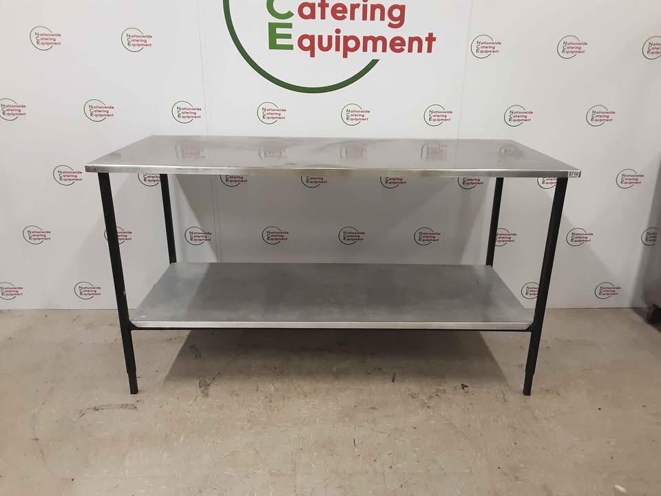 Clearance High Stainless Steel Table 173x76cm (NCE5710)