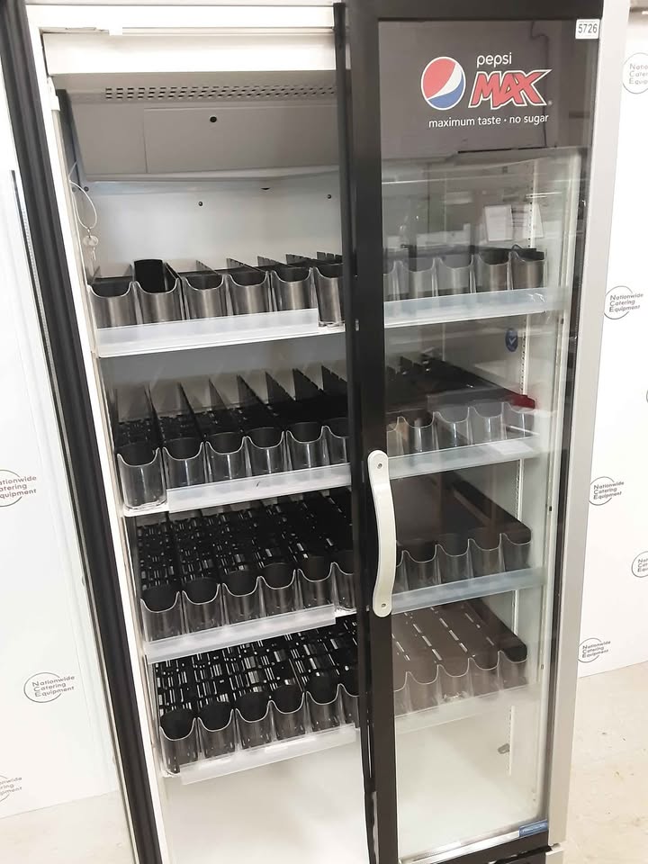 Frigoglass Double Upright Display Fridge, Model-Smart900L (NCE5726)