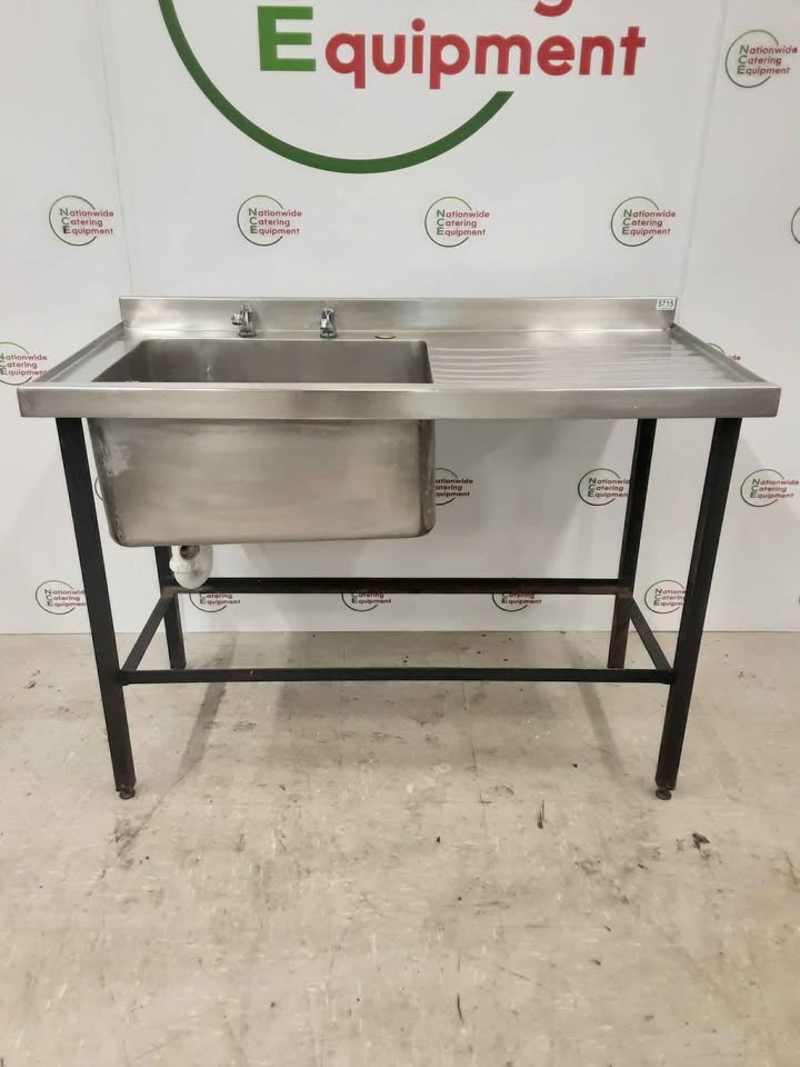 Clearance Stainless Steel Single Sink, 120x60cm (NCE5715)
