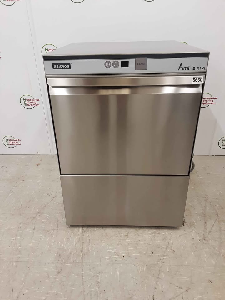 Halcyon Amika Undercounter Dishwasher, 3ph, Model-51XL (NCE5660)