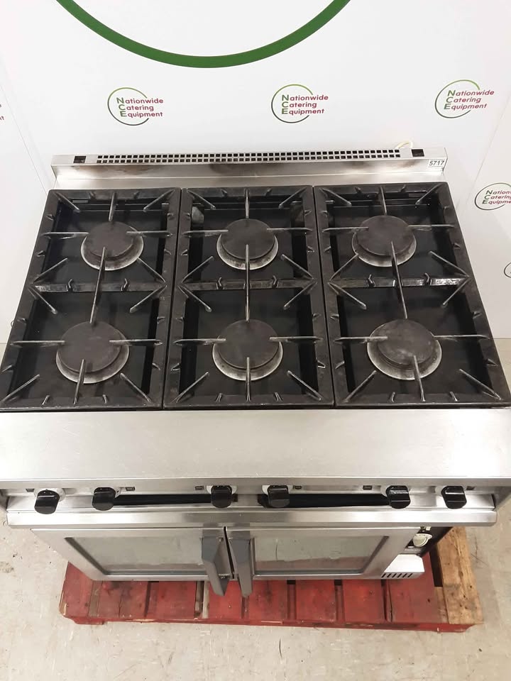 Falcon Dominator Six Burner Stove & Convection Oven,Natural Gas,Model-G1102 (NCE5717)