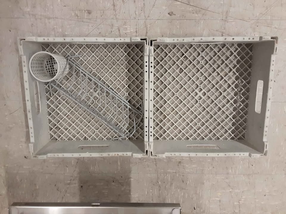 Asber Techline Undercounter Glasswasher, With Drain Pump, Chemical Pumps & Softener- Model- GT400-b-DD-SOFT(NCE5755)