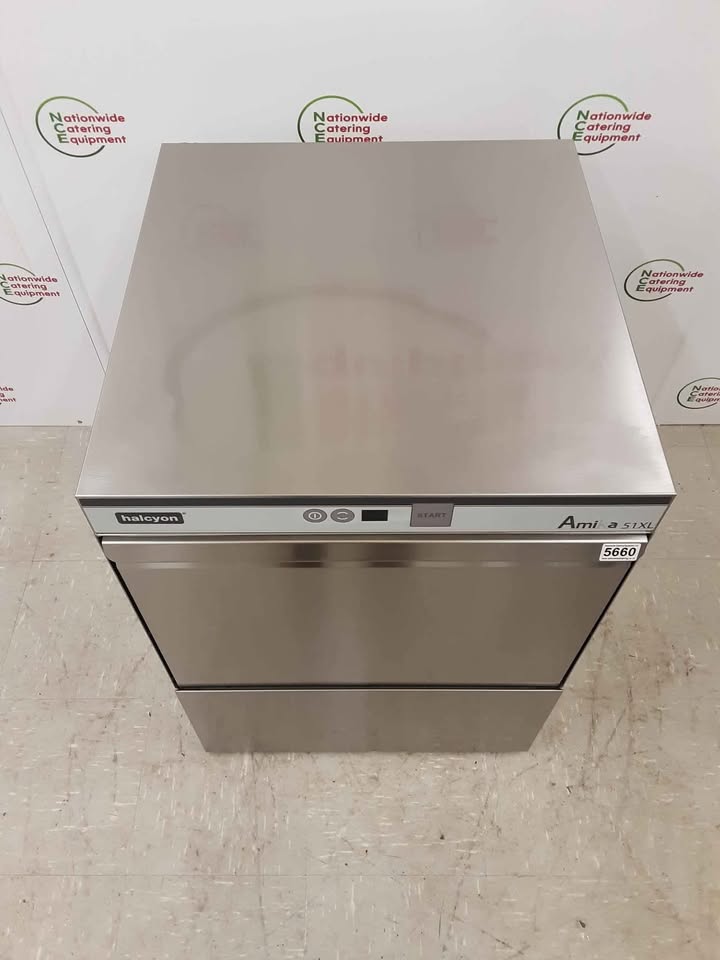 Halcyon Amika Undercounter Dishwasher, 3ph, Model-51XL (NCE5660)