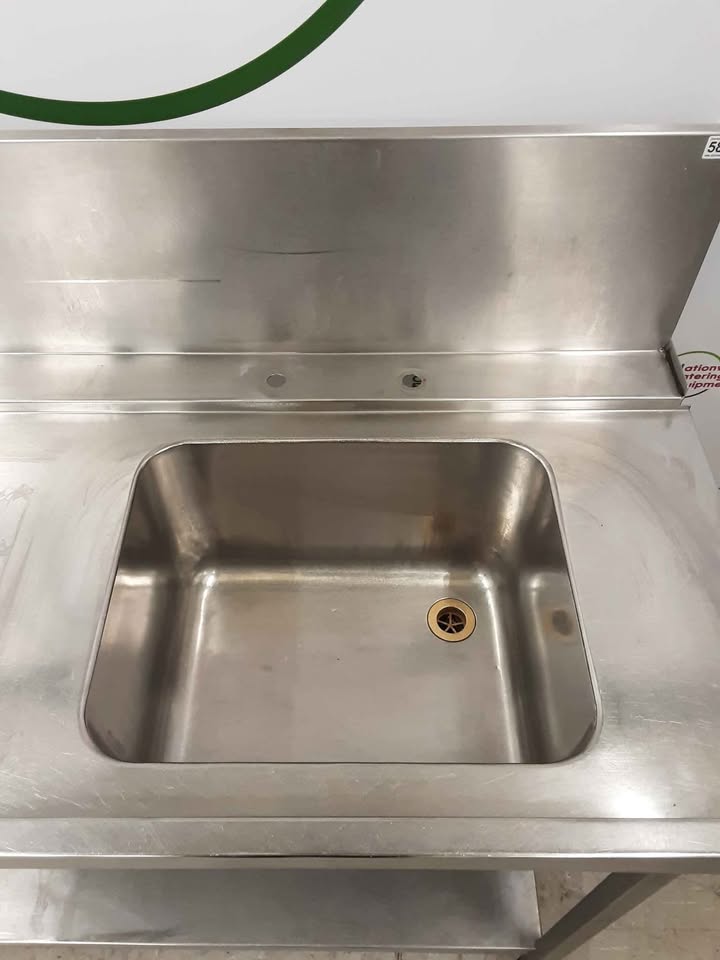 Stainless Steel Entry Sink, No Taps 122x65cm  (NCE5800)