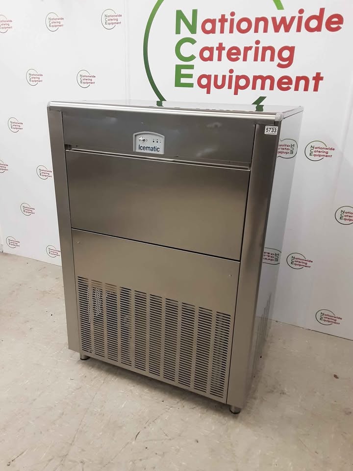Icematic Ice Machine, Output- 142kg Per 24 hours, Model-E150 (NCE5733)