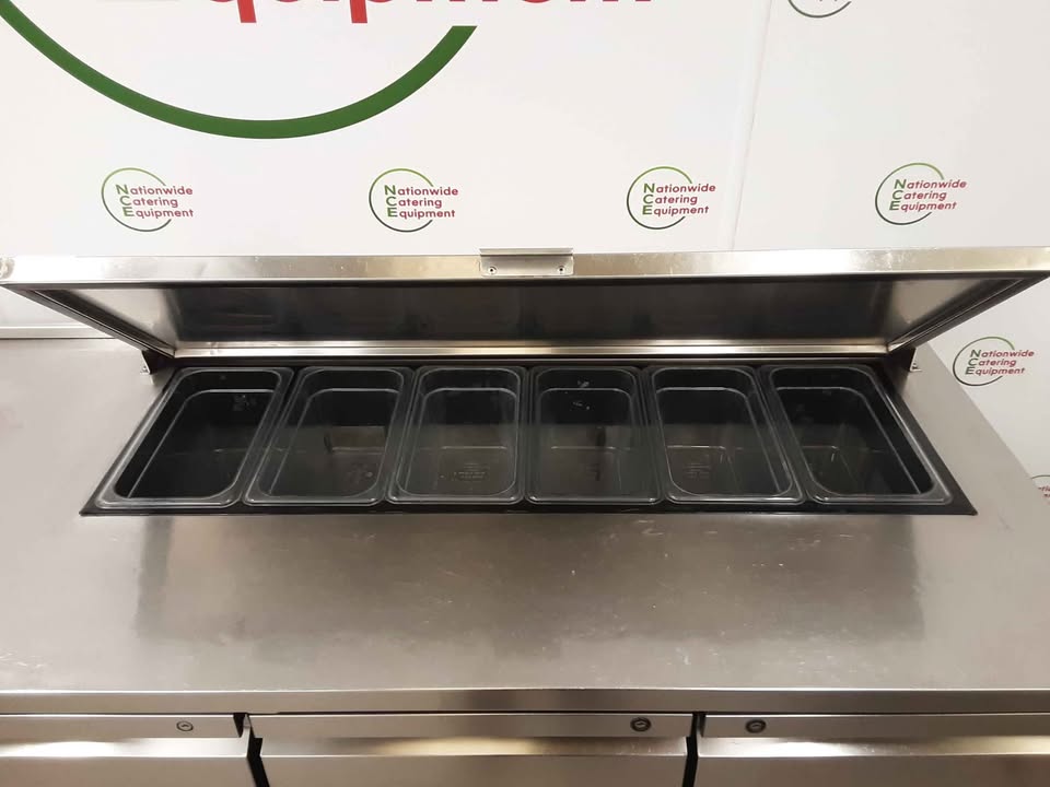 Foster G2 Ecopro 3 Door Counter Fridge With Toppings Opening (NCE5749)