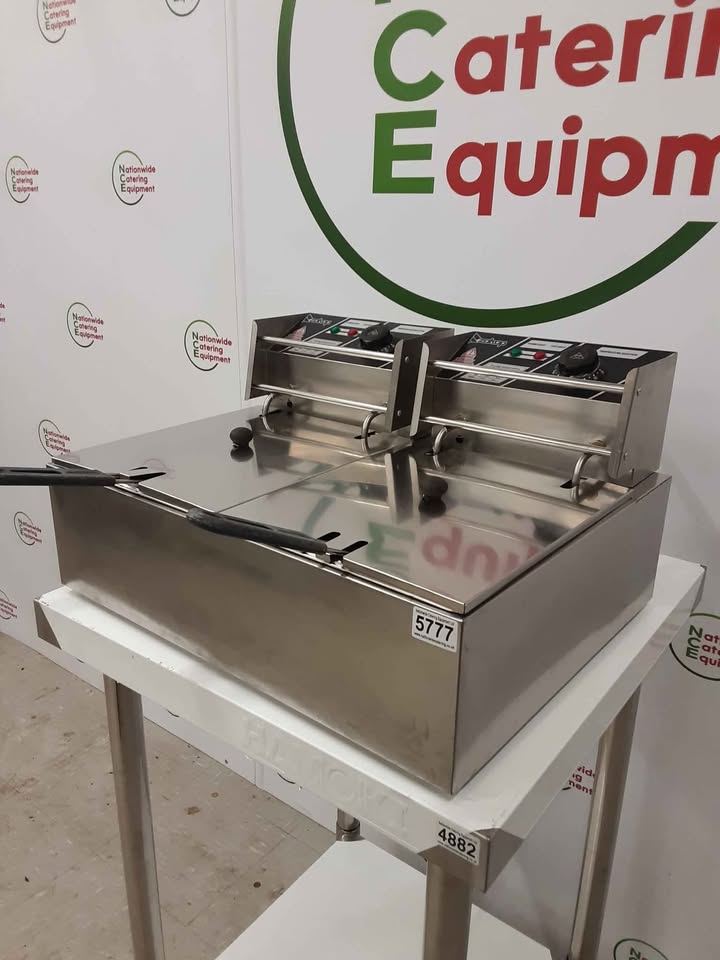 Zokop Twin Tabletop Fryer, Model- EH82 (NCE5777)