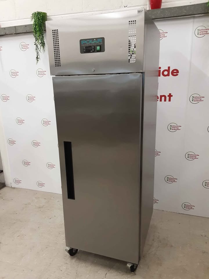 Stainless Steel Polar Upright Fridge, Model- G592 (NCE5697)